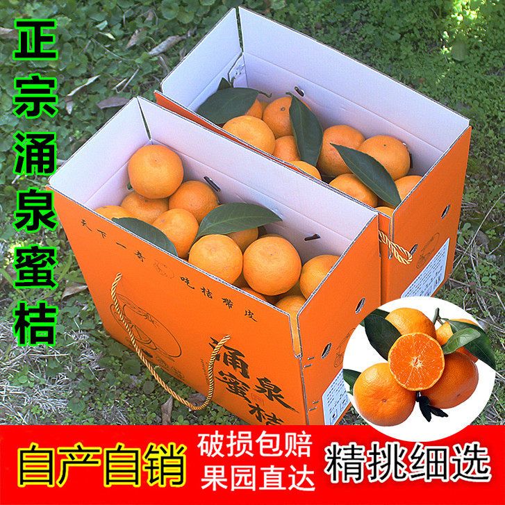 正宗临海涌泉蜜桔当季新鲜水果台州无核黄岩蜜橘子10斤官方旗舰店,水产肉类/新鲜蔬果/熟食,桔子,淘宝优惠券,粉丝福利购,淘宝优惠卷