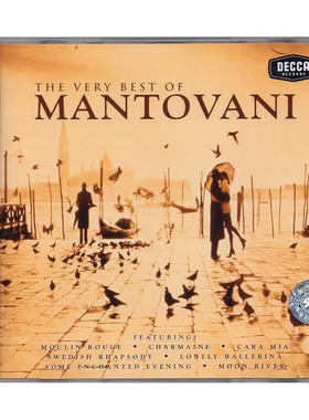 【原装进口】醉人黄昏 曼托瓦尼精选集专辑 轻音乐2CD唱片4600392