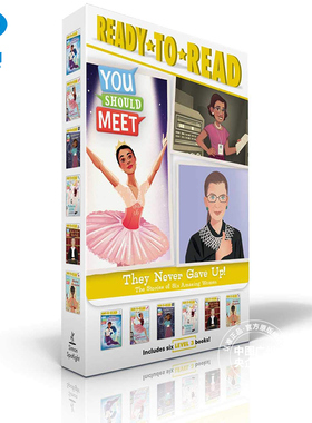 they never gave up 英文原版 READ T0 READ You SHOULD MEET 纯全英文版正版原著进口原版英语书籍