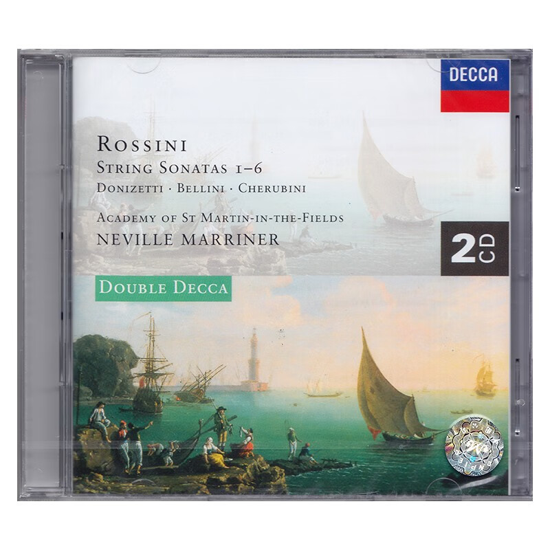 【中图音像】罗西尼 弦乐奏鸣曲 2CD 进口碟片 企鹅评鉴三星唱片