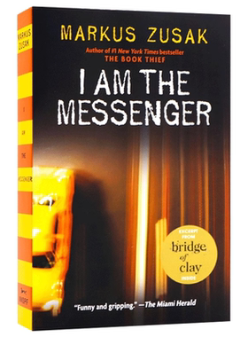 传信人 英文原版 I Am the Messenger 我是使者 苏萨克 普林兹银奖 偷书贼The Book Thief作者 青少年文学惊悚小说 进口英语书籍