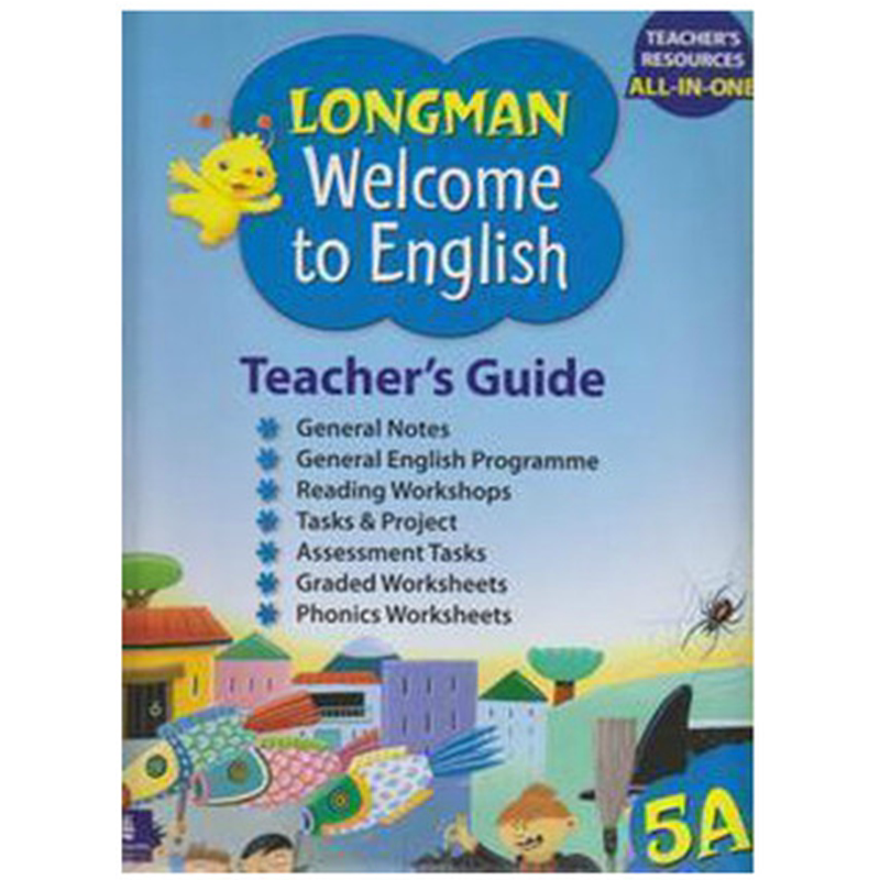 培生朗文小学英语教材 Longman Welcome to English Gold Teacher's Guide 5A 教师指导手册 纯全英文版正版原著进口原版英语书籍