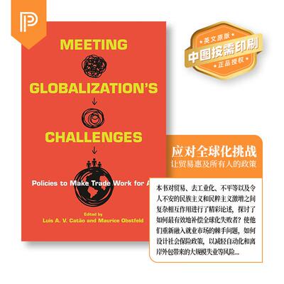 【预售 按需印刷】Meeting Globalization s Challenges 英文原版 纯全英文版正版原著进口原版英语书籍