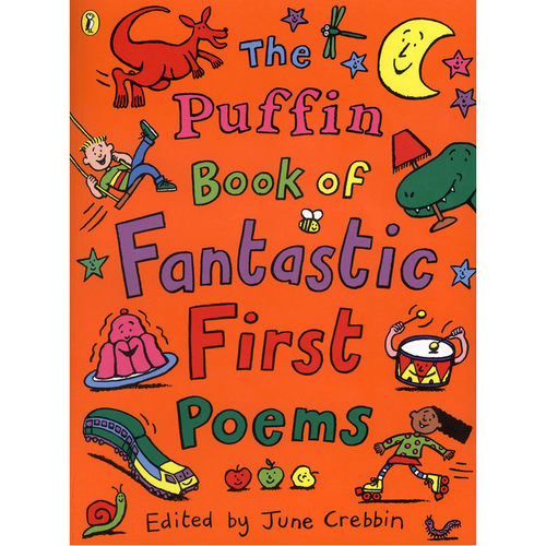 儿童奇幻诗歌集 英文原版 The Puffin Book of Fantastic First Poems 小学英语课外阅读 主题丰富有趣 附插图 英文版进口英语书籍
