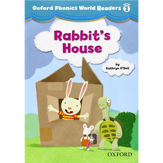 牛津自然拼读 兔之家1级 英文Oxford Phonics World Readers Rabbit's House 纯全英文版正版原著进口原版英语书籍