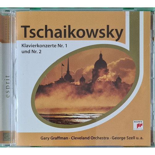 【原装进口】柴可夫斯基 第1&2号钢琴协奏曲 格拉夫曼 古典CD唱片