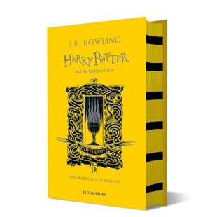 英文原版 英语书籍 the 哈利波特与火焰杯4 赫奇帕奇学院版 Goblet Harry 精装 Fire 现货 Potter and