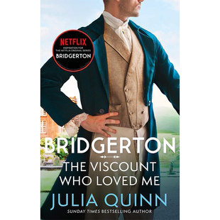 柏捷顿家族 名门韵事2 英文原版 Bridgerton The Viscount Who Loved Me 布里杰顿家族 布里奇顿 Julia Quinn茱莉亚奎因 英语书籍