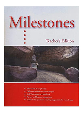 Milestones B Teachers`s Edition 进口书籍书本 纯全英文版正版原著进口原版英语书籍