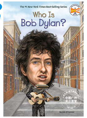 who is bob dylan?鲍勃迪伦传自传传记英文原版鲍勃迪伦诺贝尔奖获得者 纯全英文版正版原著进口原版英语书籍