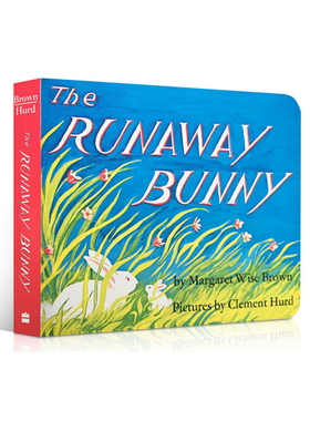 英文原版The Runaway Bunny 逃家小兔纸板书 吴敏兰廖彩杏推荐绘本 低幼宝宝学习英语童书 儿童启蒙绘本 纯全英文正版英语书籍