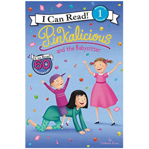 粉红控和保姆 英文原版 Pinkalicious and the Babysitter 英文版 4-8岁儿童读物 I Can Read Level 1分级阅读 进口英语原版书籍