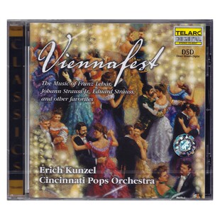 【原装进口】TELARC 维也纳音乐节 红衫仔3 孔泽尔 发烧 CD唱片