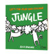 进口原版 the and jungle儿童英语启蒙读物 书籍 flap 正版 纯全英文版 彩色丛林涂色翻翻书英文lift colour 英文版 原著英语书籍