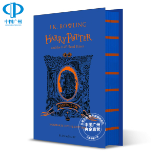 Edition Potter the Harry Prince 英文小说 Ravenclaw JK罗琳 精装 Blood and 拉文克劳学院版 哈利波特与混血王子 Half