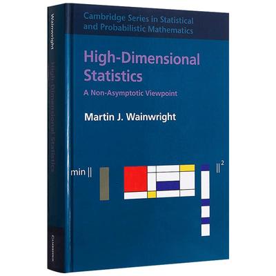 【预售 按需印刷】高维统计：非渐近视角 英文原版 High-Dimensional Statistics高维统计学 剑桥统计与概率数学系列 进口英语书籍