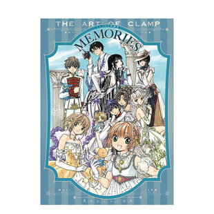 现货 CLAMP原画集 记忆轨迹 日文原版 MEMORIES 库洛魔法使 百变小樱 翼年代记TSUBAS翼Chobits xxxHOLiC画册日本动漫小说正版书籍