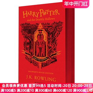 英语原著小说全套书 the Gryffindor and Potter 哈利波特与死亡圣器 英文原版 全正版 Harry Deathly 格兰芬多学院版 平装 Hallows