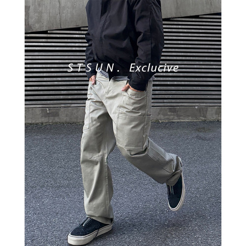 STS层叠环绕立体口袋休闲裤