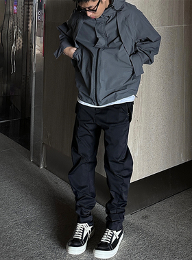 【STS】Otype Pants弯刀立体剪裁基础收脚机能百搭运动休闲裤潮男