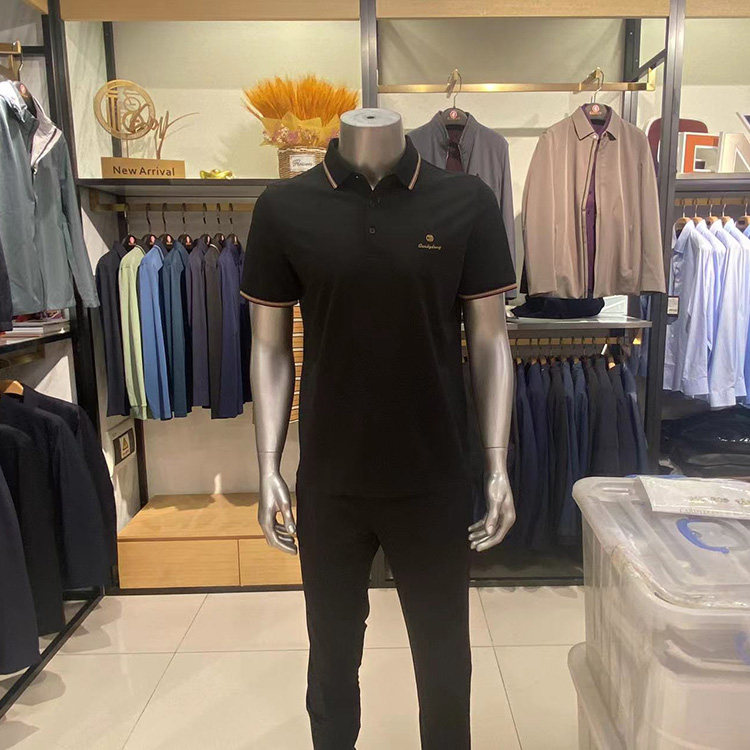 凯迪东尼凯文莱德男装正品夏季新款绣标翻领POLO衫短袖T恤NX1650