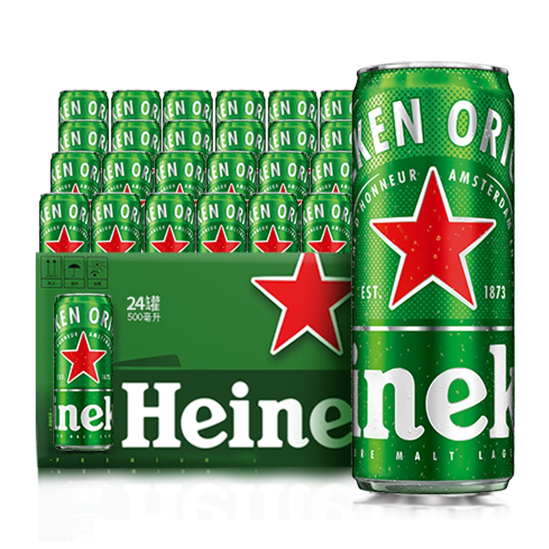Heineken喜力啤酒500ml*24