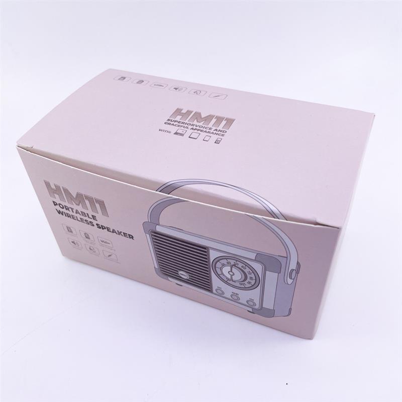 HM11覆古蓝牙音箱无线迷你便携创意插卡蓝牙音响收音覆古重