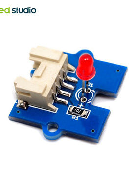 seeedstudio Grove Red LED 红色LED灯 传感器模块 arduino兼容