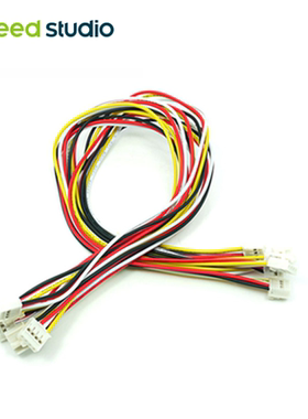 Grove - 4pin 母对母 带扣 30CM 连接线   (5 PCs per Pack)