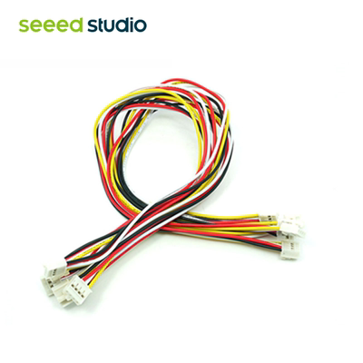 4pin母对母带扣30cm连接线