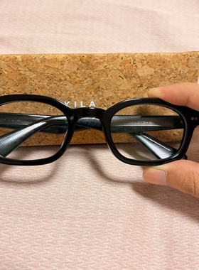 asahi滨田朝光同款黑框板材眼镜框男女近视防蓝光装饰AKILA CERES