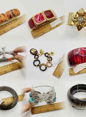 欧美女合金复古手链手镯