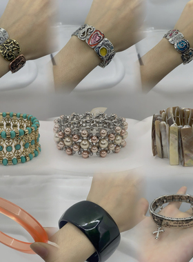 欧美外贸饰品手镯复古个性时尚百搭气质简约大气手链S36