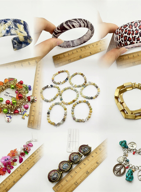 欧美女合金欧美开口弹力手镯