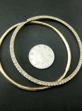 饰品大气百搭镶钻欧美风手镯