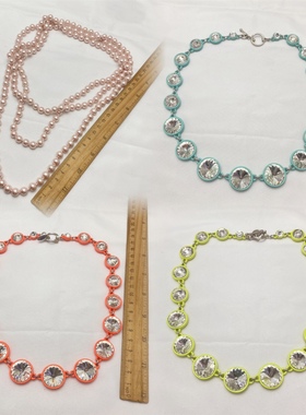 夸张欧美宝石项链女个性时尚夸张流行大气特色复古港风气质CE718