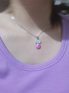 镀真金夸张宝石项链女个性时尚流行流行大气简约特色气质CE729