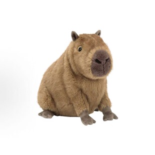 【搞怪礼物】Jc克莱德水豚毛绒玩具卡皮巴拉周边玩偶摆件可爱挂件