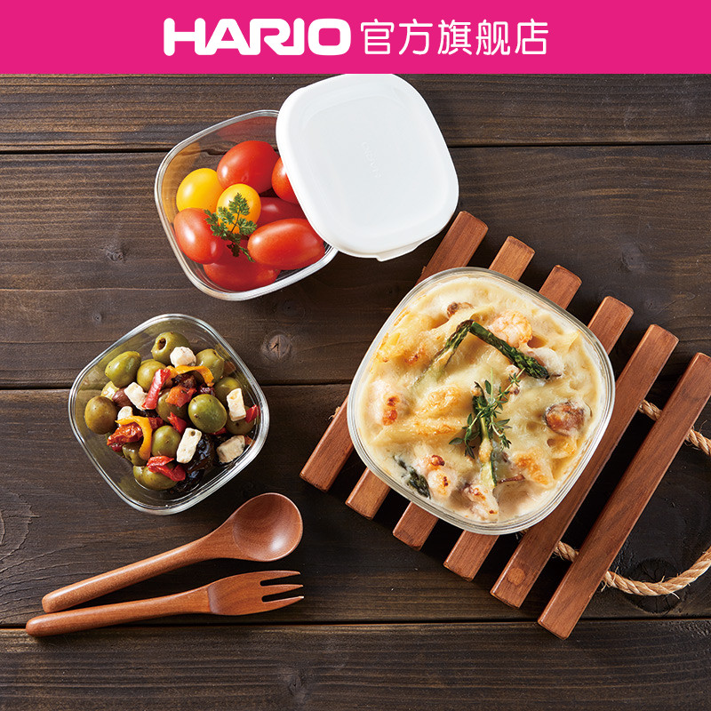 hario进口耐热玻璃迷你保鲜碗