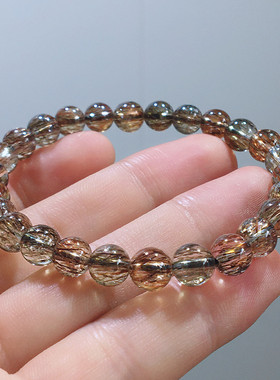 男女款黑金超七手链简约礼物新款