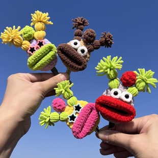 搞怪丑萌可爱逗趣香肠嘴钥匙套家门钥匙包抽拉式大嘴钥匙保护套壳