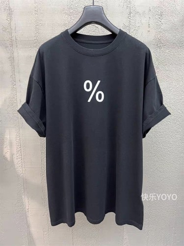 欧货bobo1972夏装版型纯棉通勤简约高级短袖T恤t恤衫上衣新款