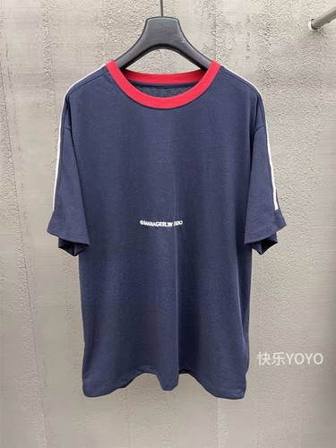 欧货bobo1972夏季插肩袖短袖全棉水洗 撞色 高级松弛感 T恤上衣