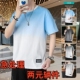 t恤男潮牌夏季 男士 半袖 广州十三行清仓冰丝短袖 冰感速干衣服男装