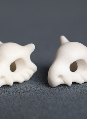 鹿角根付卡拉文玩雕刻吊坠配饰手串手捻项链配珠手机钥匙挂饰配件