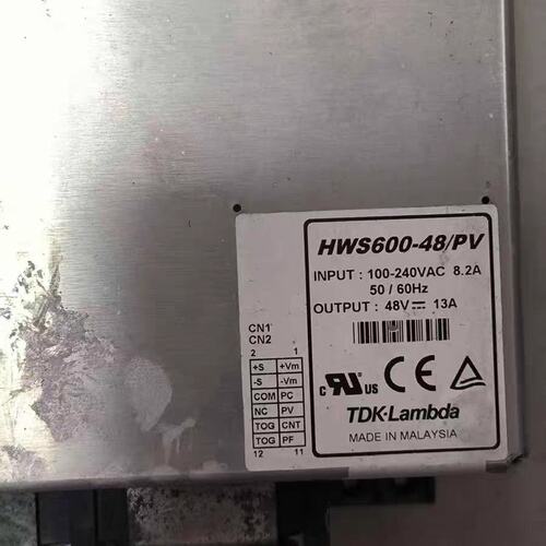 议价TDK-Lambda开关电源HWS600-48HWS60048HWS60048HWS600-48电源