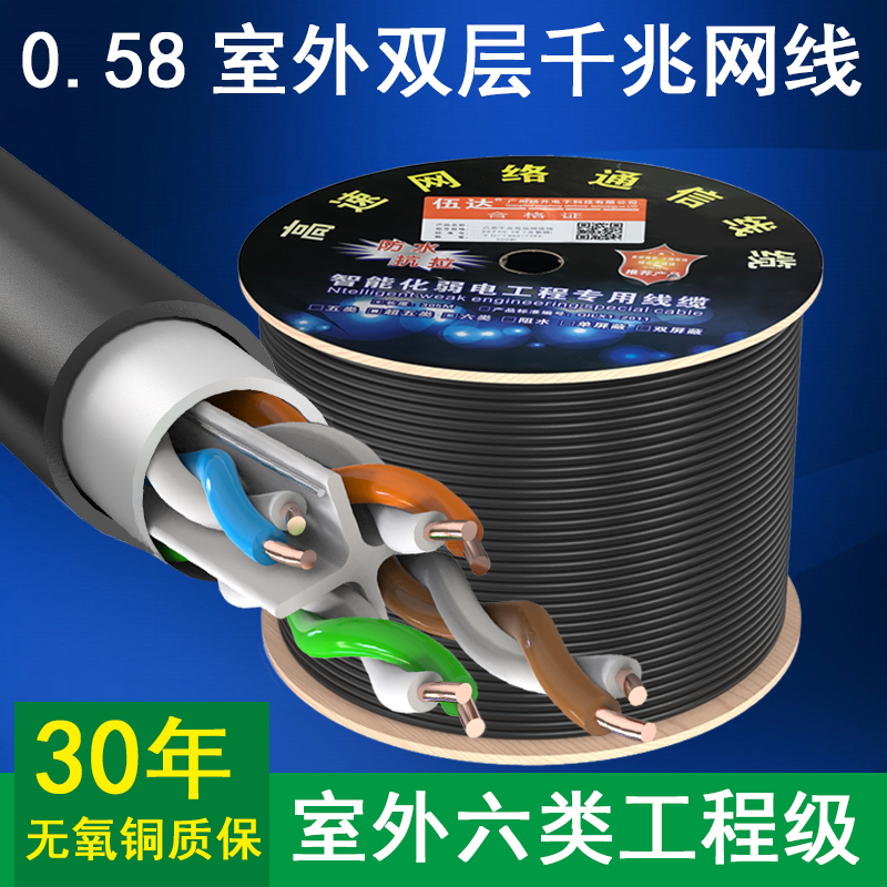 高速监控无氧铜万兆网络线