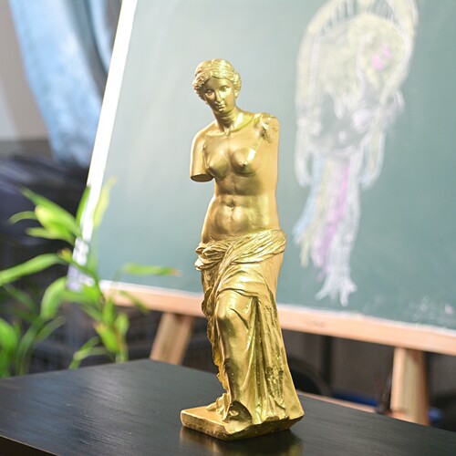维纳斯爱琴海金色可定制玄关摆件