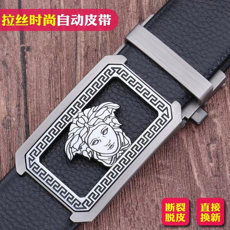 外贸男士真皮自动扣腰带皮带休闲