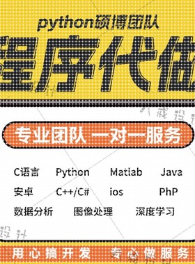 matlab代码编写java代做c++程序代编程Python代写c#设计C语言接单